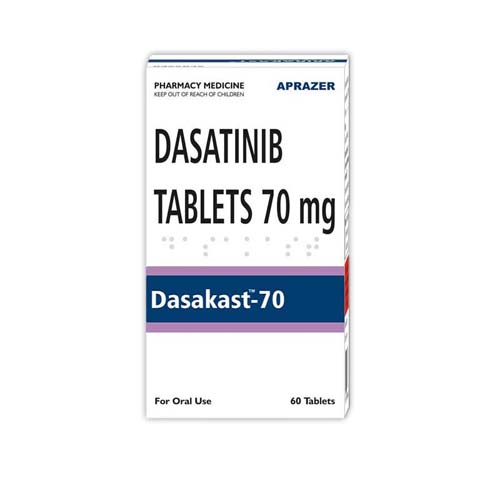 Дасакаст 70мг (DASAKAST 70MG) — Дасатиниб 70мг купить