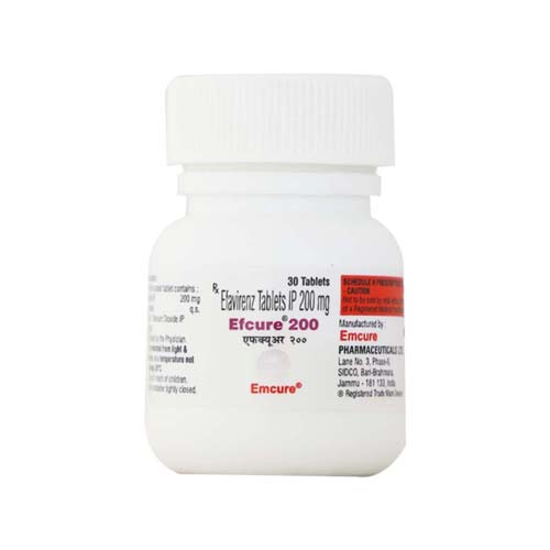 Эфкуре 200мг (EFCURE 200MG) — Эфавиренз 200мг купить
