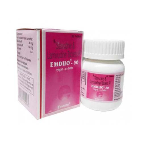 Эмдуо (EMDUO) — Ставудине 30мг Ламивудине 150мг купить