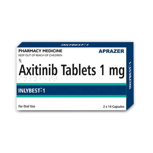 Инлибест 1мг (INLYBEST 1MG) — Акситиниб 1мг купить