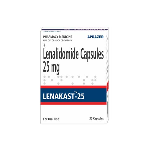 Ленакаст 25мг (LENAKAST 25MG) — Леналидомиде 25мг купить