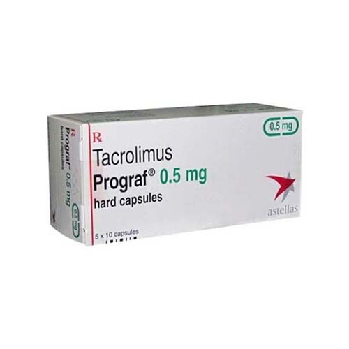 Програф 0.5мг (PROGRAF 0.5MG) — Такролимус 0.5мг купить