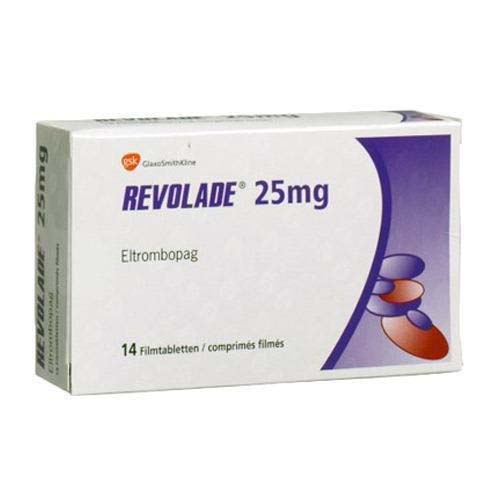 Револаде 25мг (REVOLADE 25MG) — Элтромбопаг 25мг купить