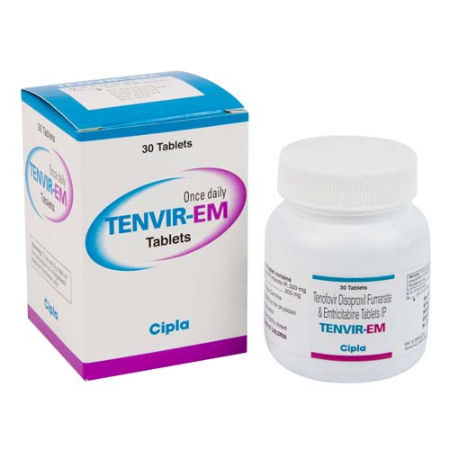 Тенвир Эм (TENVIR EM) — Эмтрицитабин 200мг Тенофовир 300мг купить
