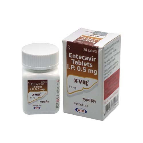 Кс-Вир 0.5мг (X-VIR 0.5MG) — Энтекавир 0.5мг купить